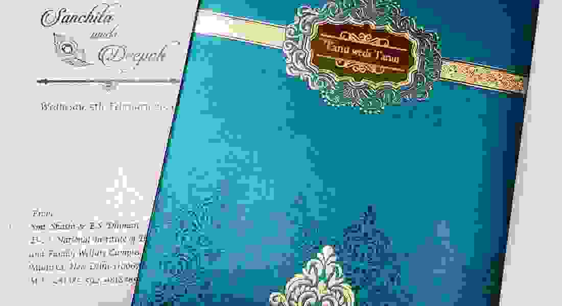 wedding invitation card in janakpuri