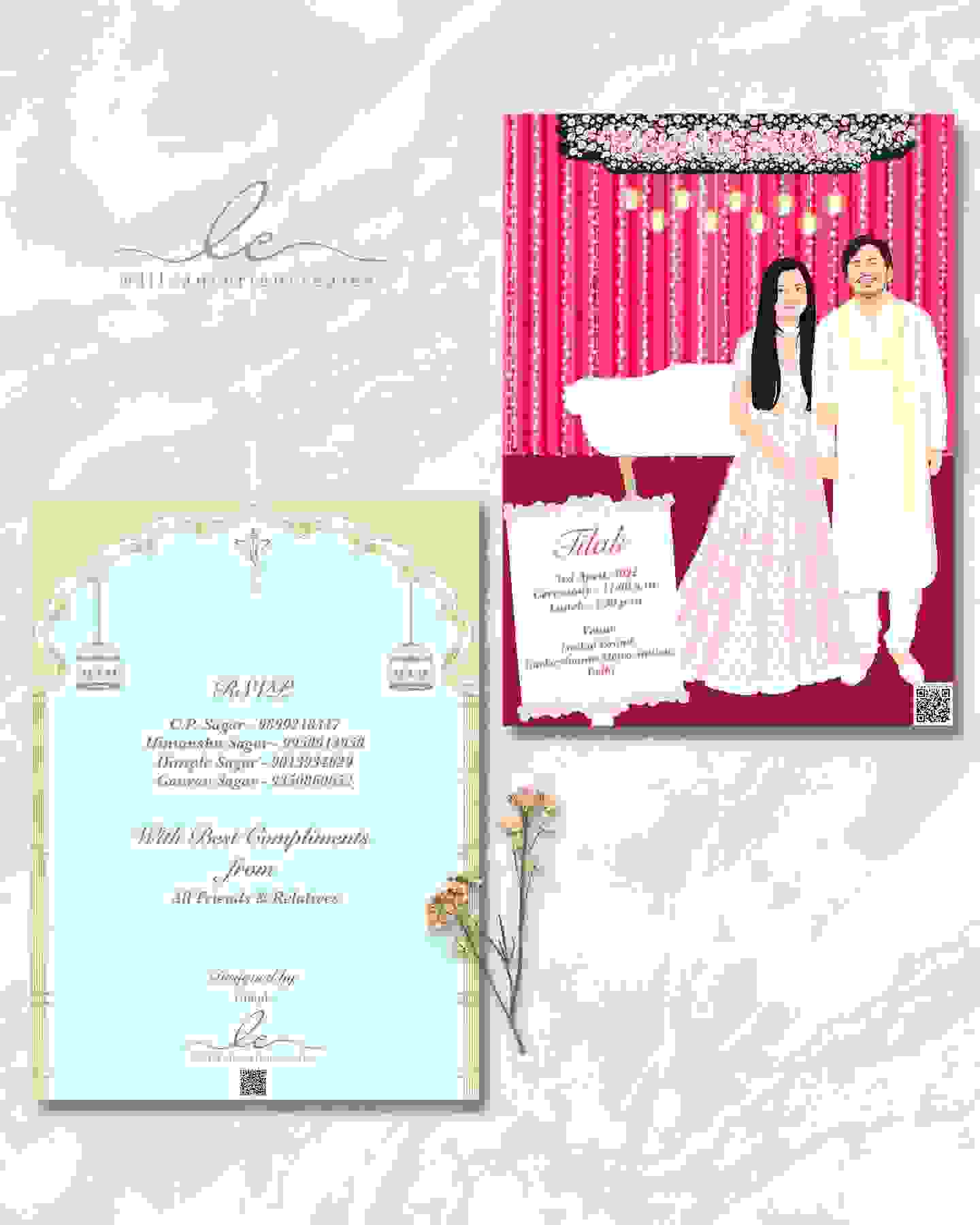 wedding invitation card in north delhi