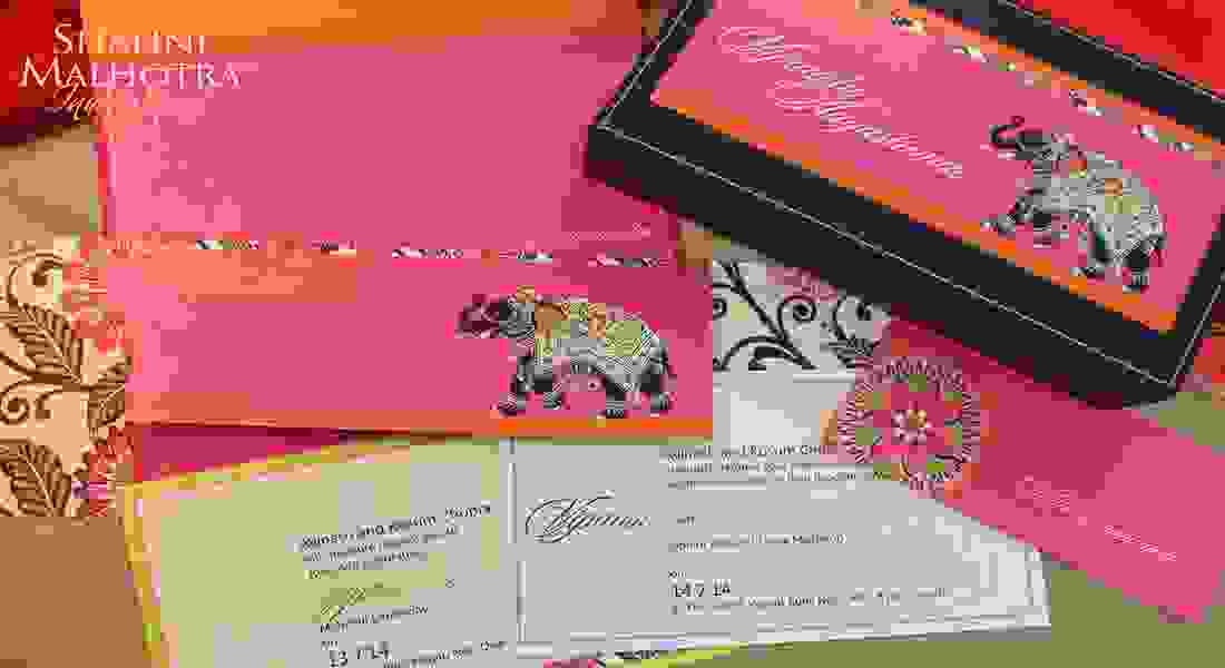 wedding invitation card in hauz khas
