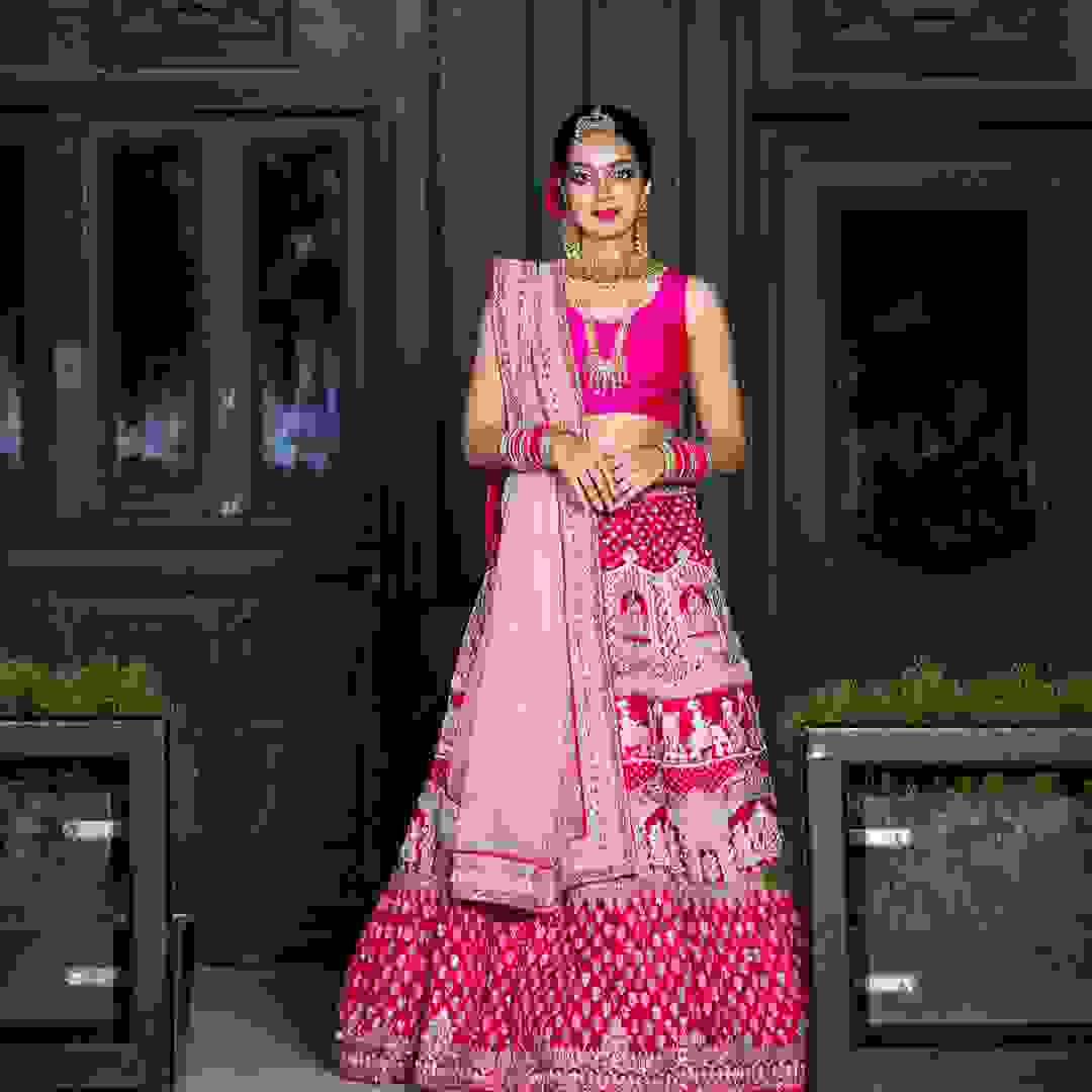 bridal outfits in daryaganj