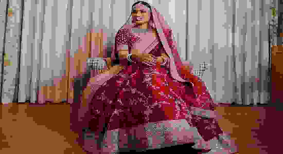 bridal outfits in east of kailash