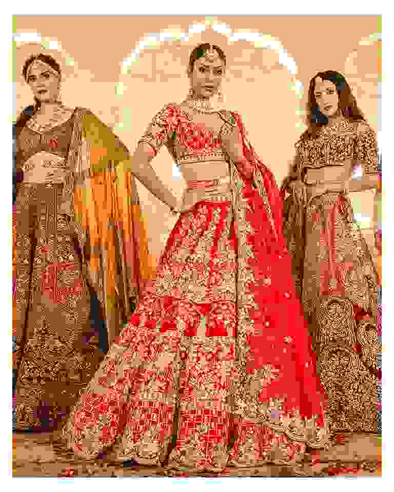 bridal outfits in rohini