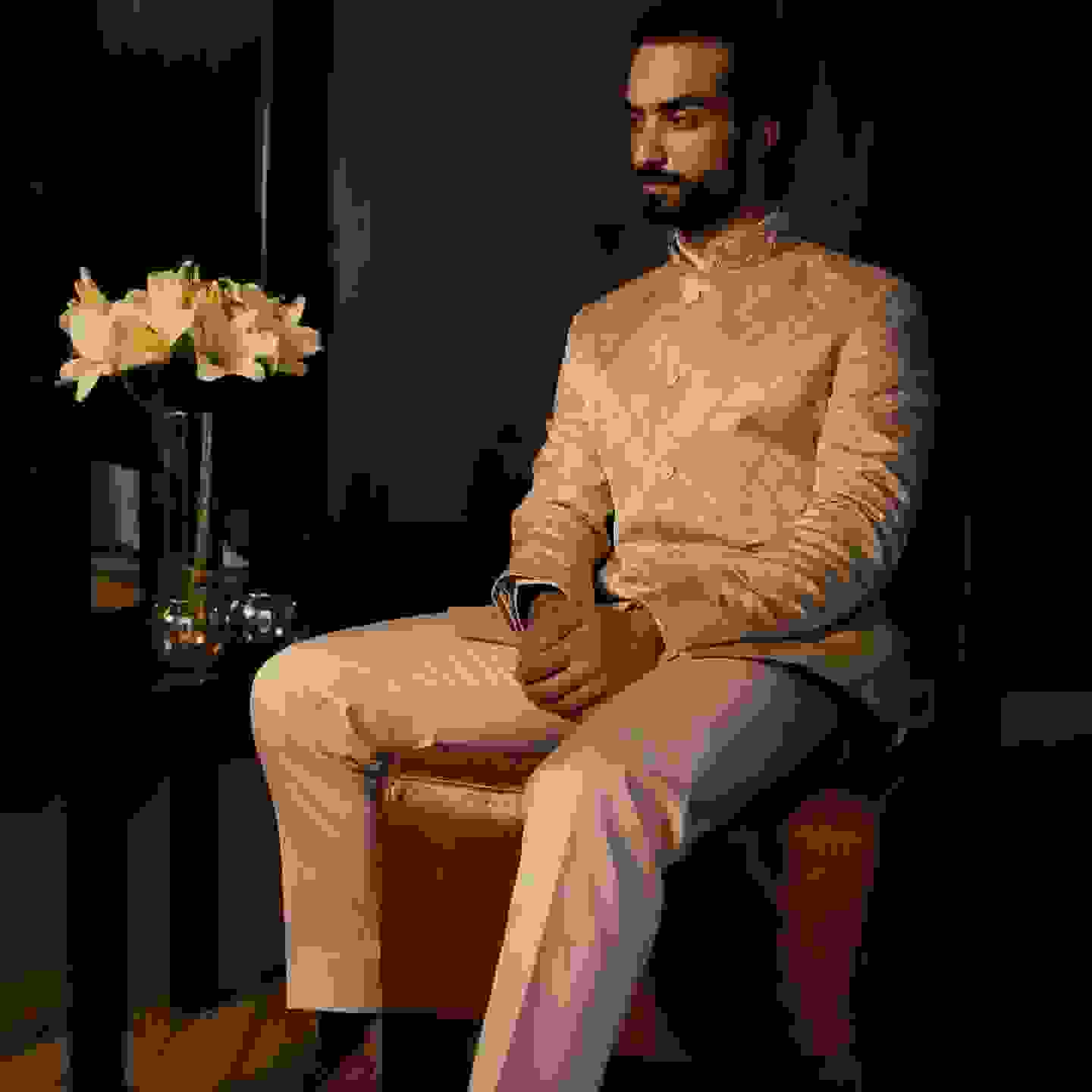 groom outfits in gwal pahari