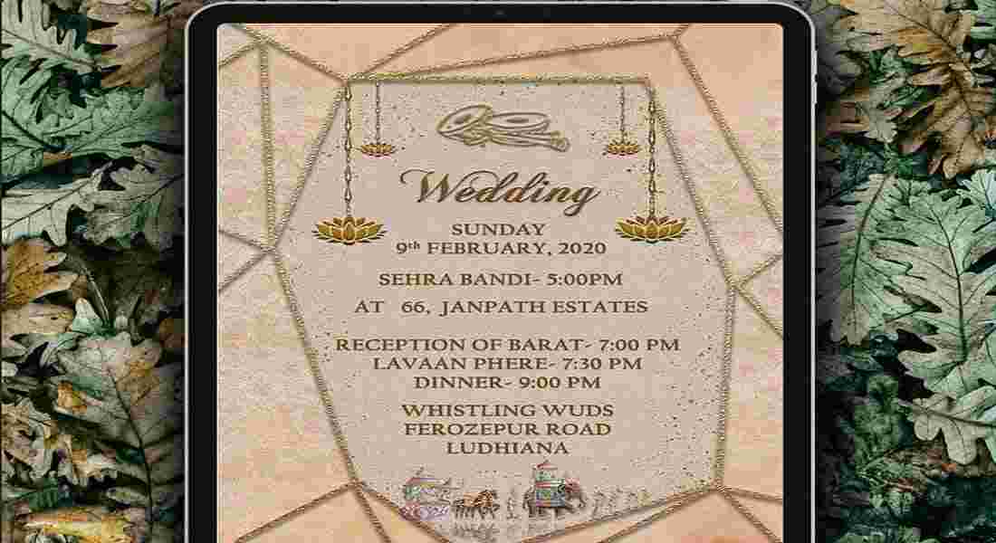 wedding invitation card in north delhi