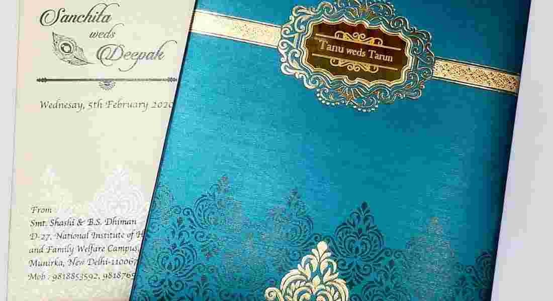 wedding invitation card in janakpuri