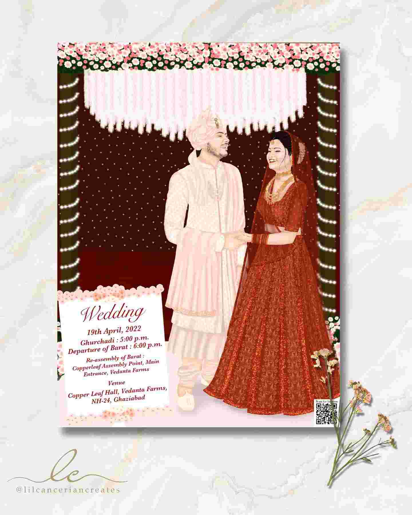 wedding invitation card in north delhi