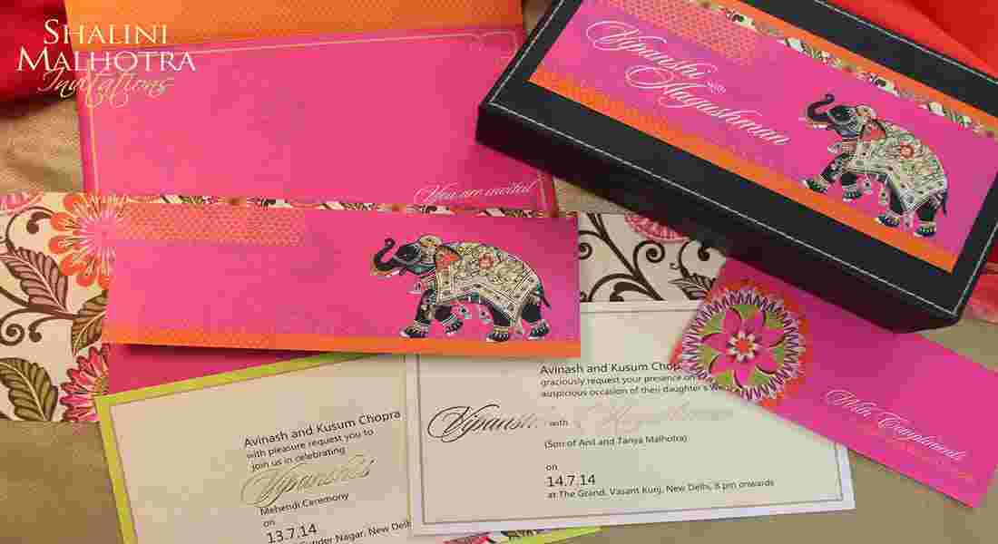 wedding invitation card in hauz khas