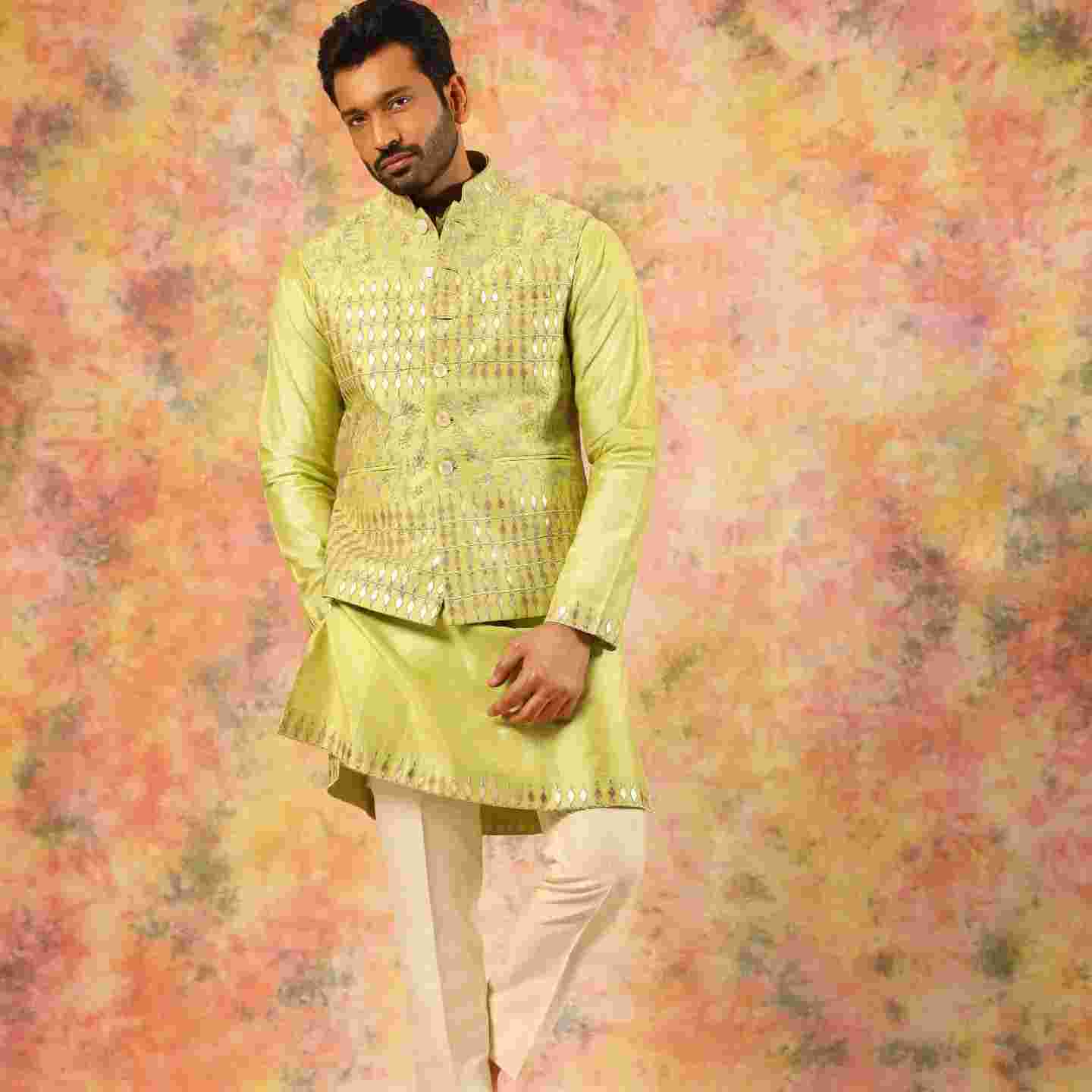 groom outfits in gwal pahari