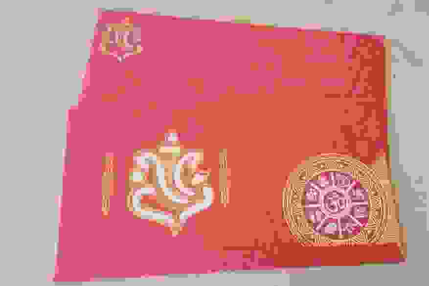 wedding invitation card in lawrence road