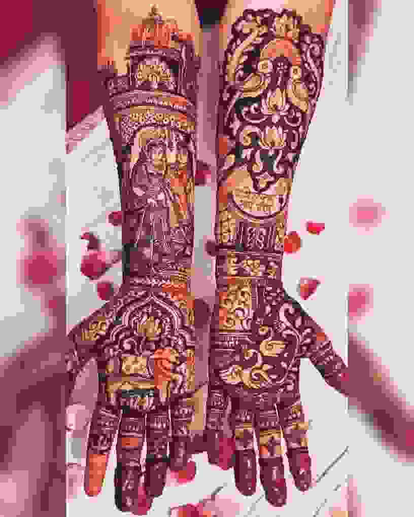 best mehendi artists in mehrauli