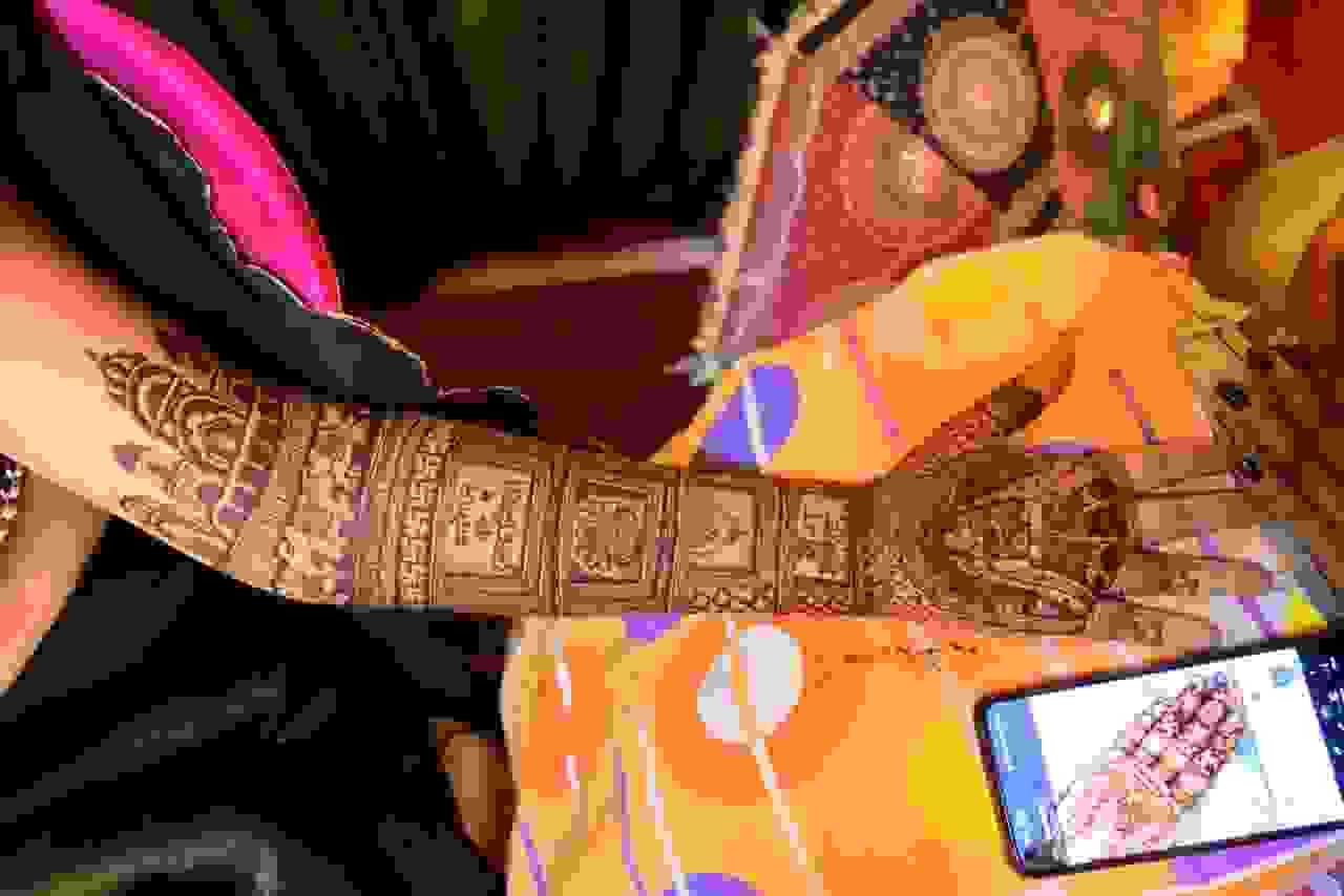 best mehendi artists in mehrauli