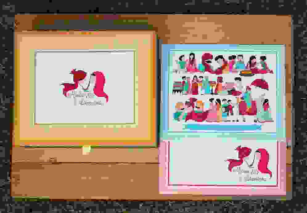 wedding invitation card in alipur