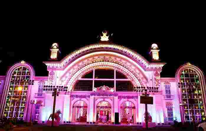 small function halls in raja garden