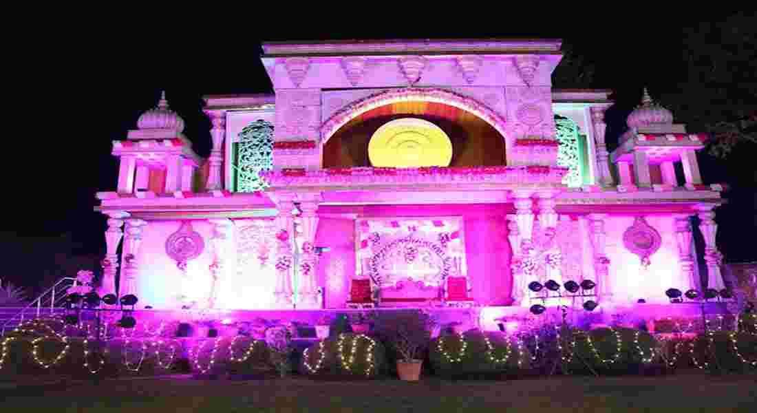 wedding farmhouse in pandav nagar