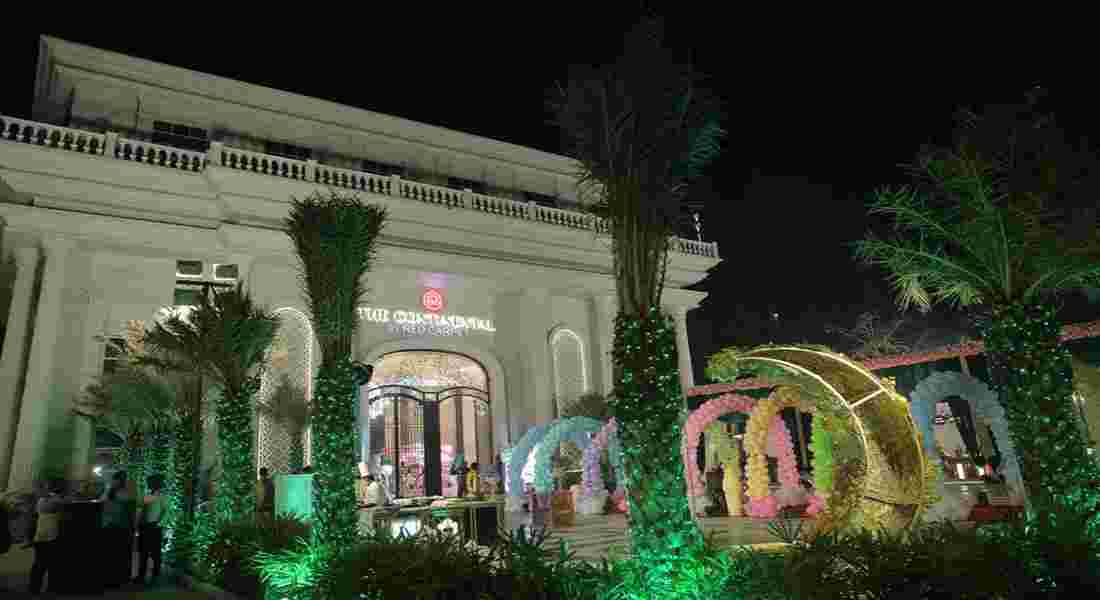 party halls in raj nagar