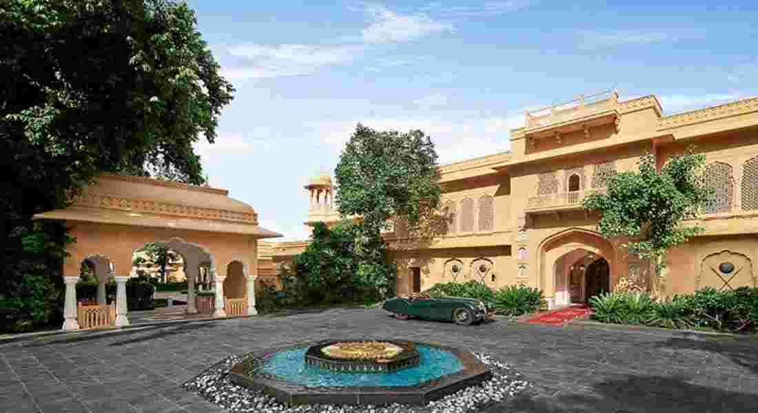 5 star wedding hotels in rambagh