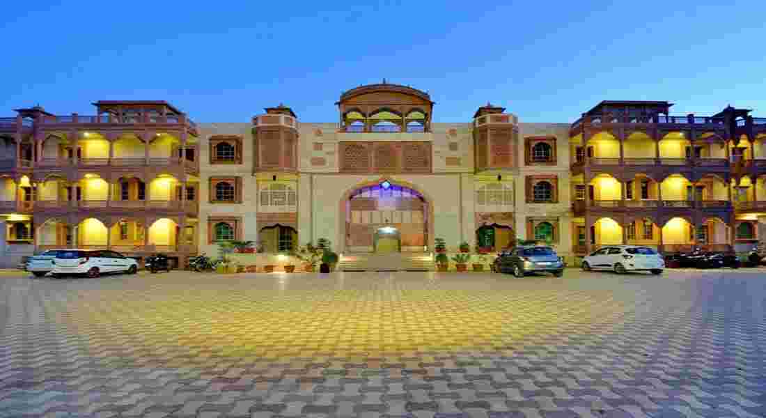 5 star wedding hotels in amer road