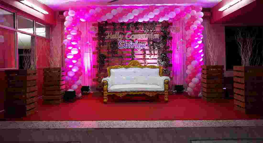 party halls in margao