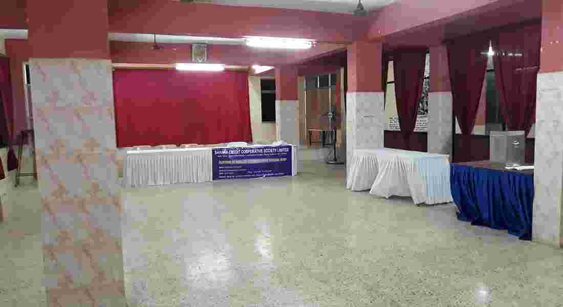 party halls in margao