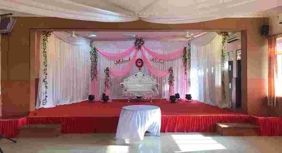 banquet halls in margao