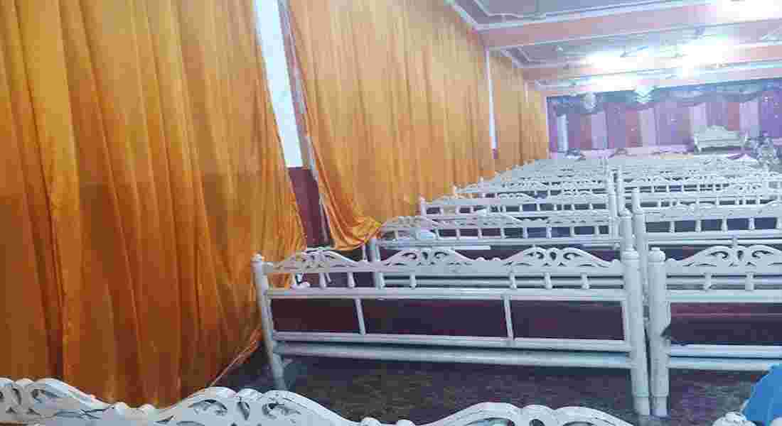 party halls in madhav puram