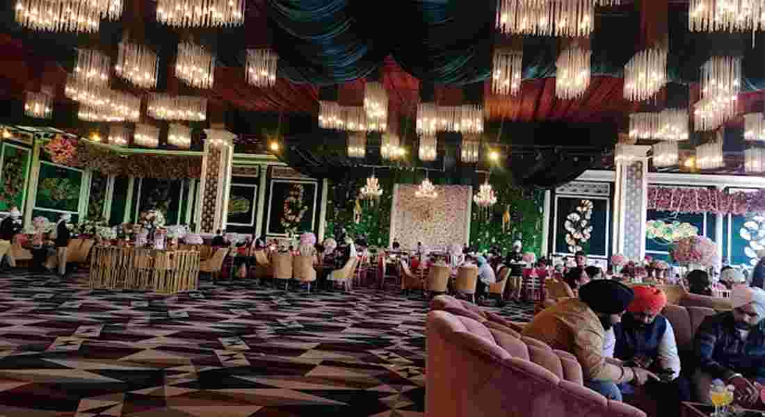 banquet halls in sahibzada ajit singh nagar