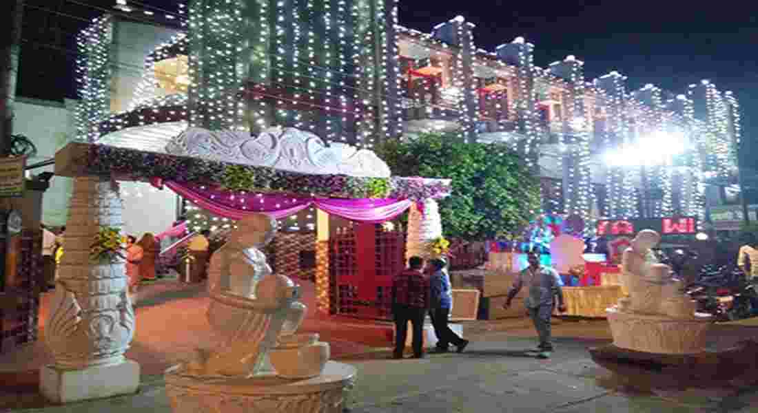 small function halls in vrindavan colony