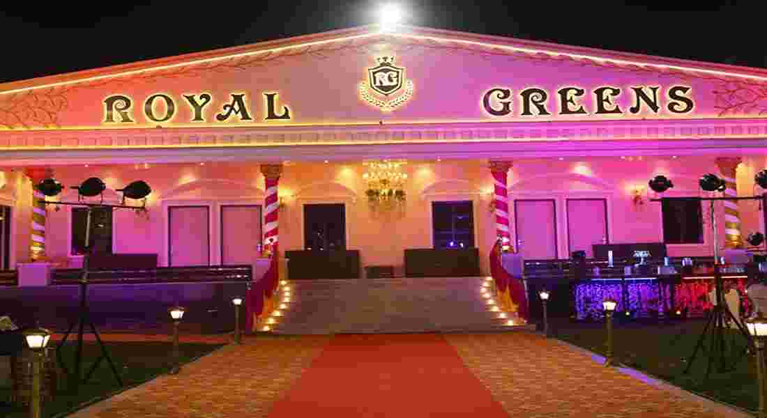 small function halls in vrindavan colony