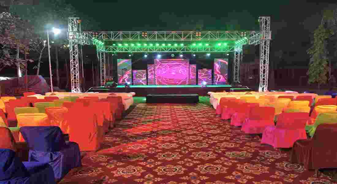 party halls in hiran magri