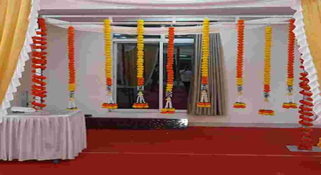 small function halls in narhe