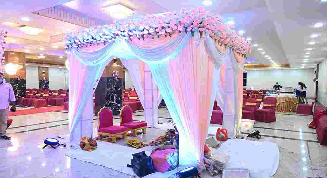 small function halls in rajendra nagar