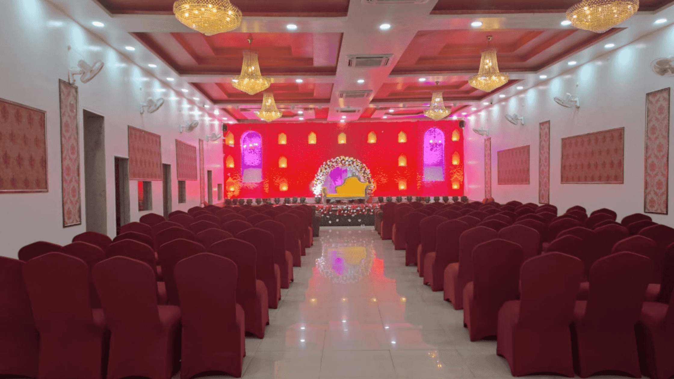 small function halls in patna