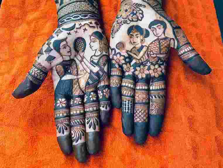best mehendi artists in mahavir enclave