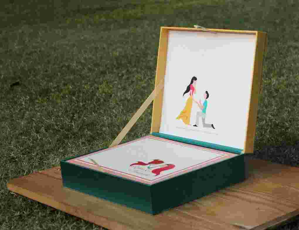 wedding invitation card in alipur