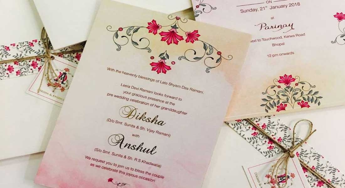 invitation cards in subhash nagar