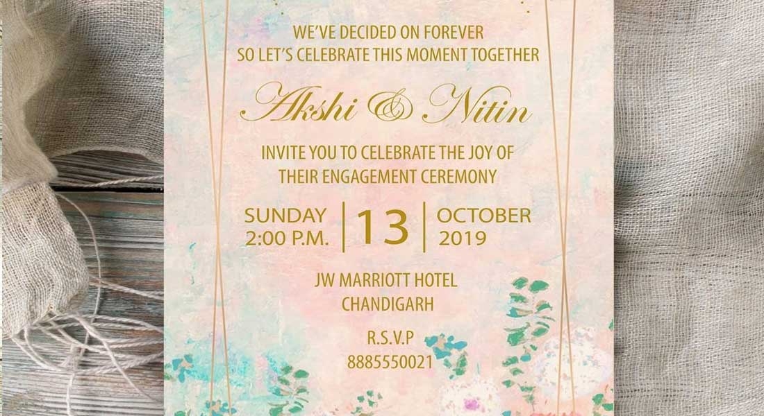 invitation cards in west delhi