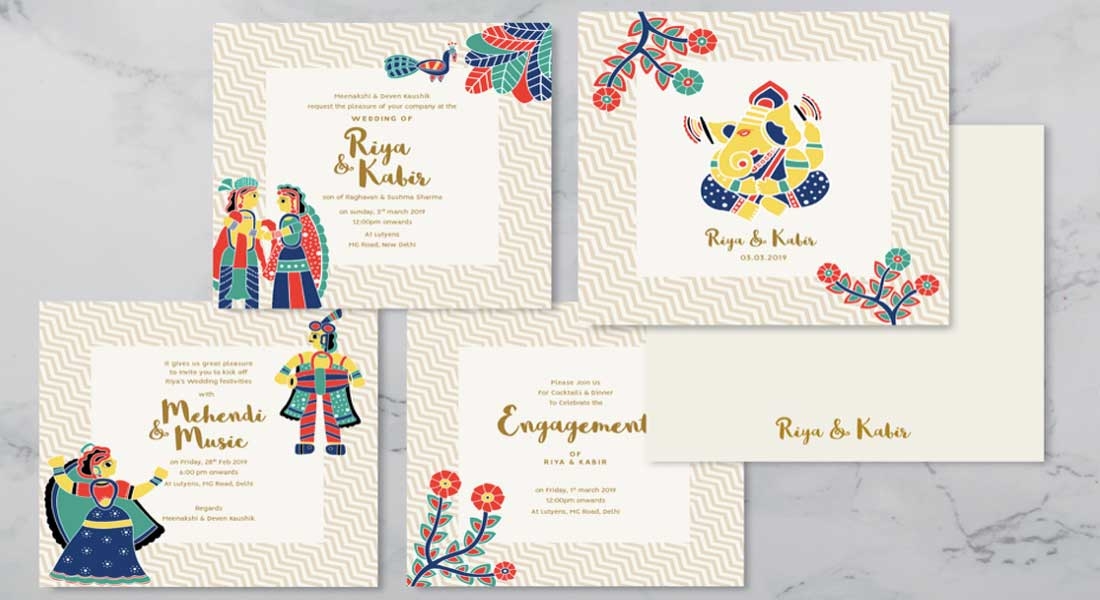 invitation cards in vasant kunj