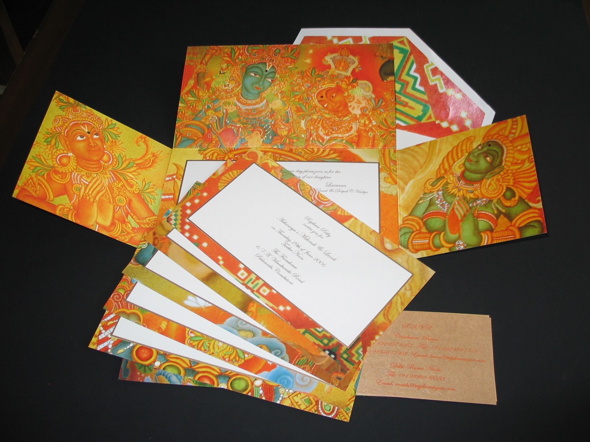 invitation cards in sarita vihar