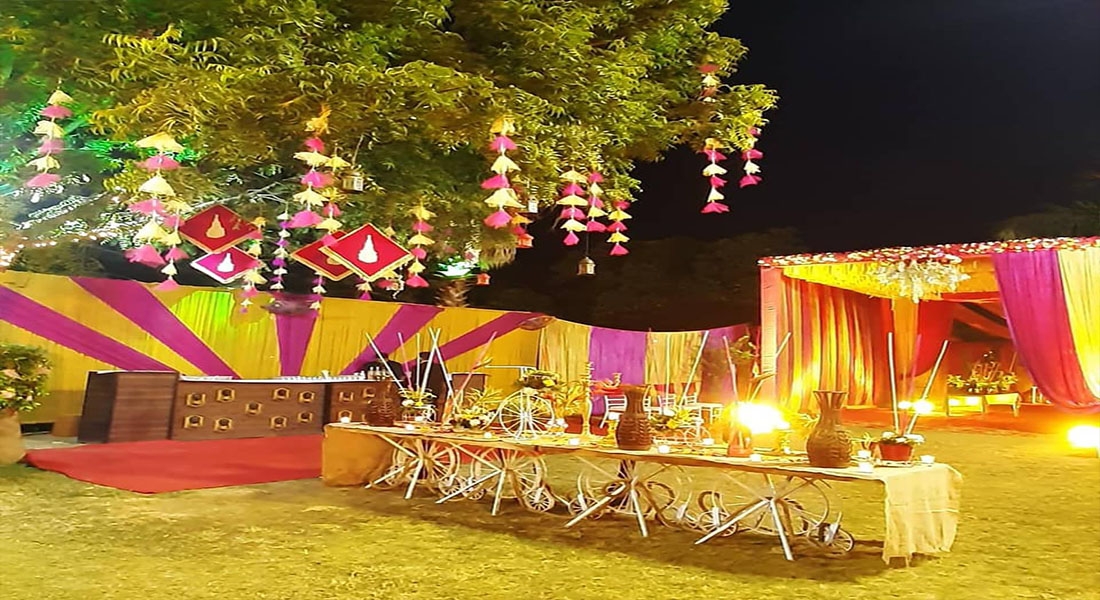 wedding farmhouse in surajkund