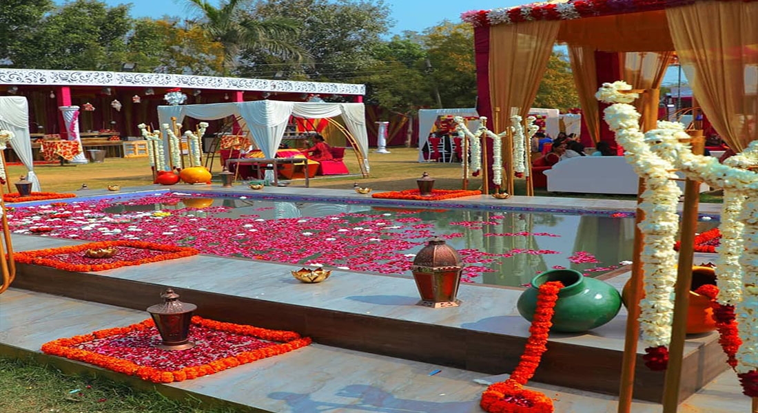 wedding farmhouse in surajkund