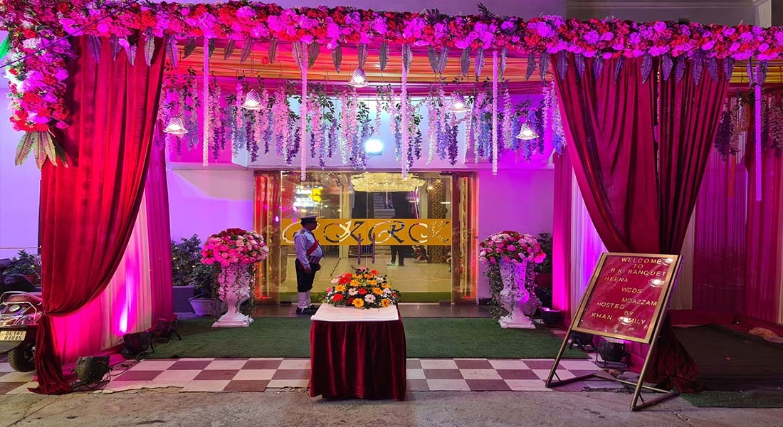 party halls in nehru nagar