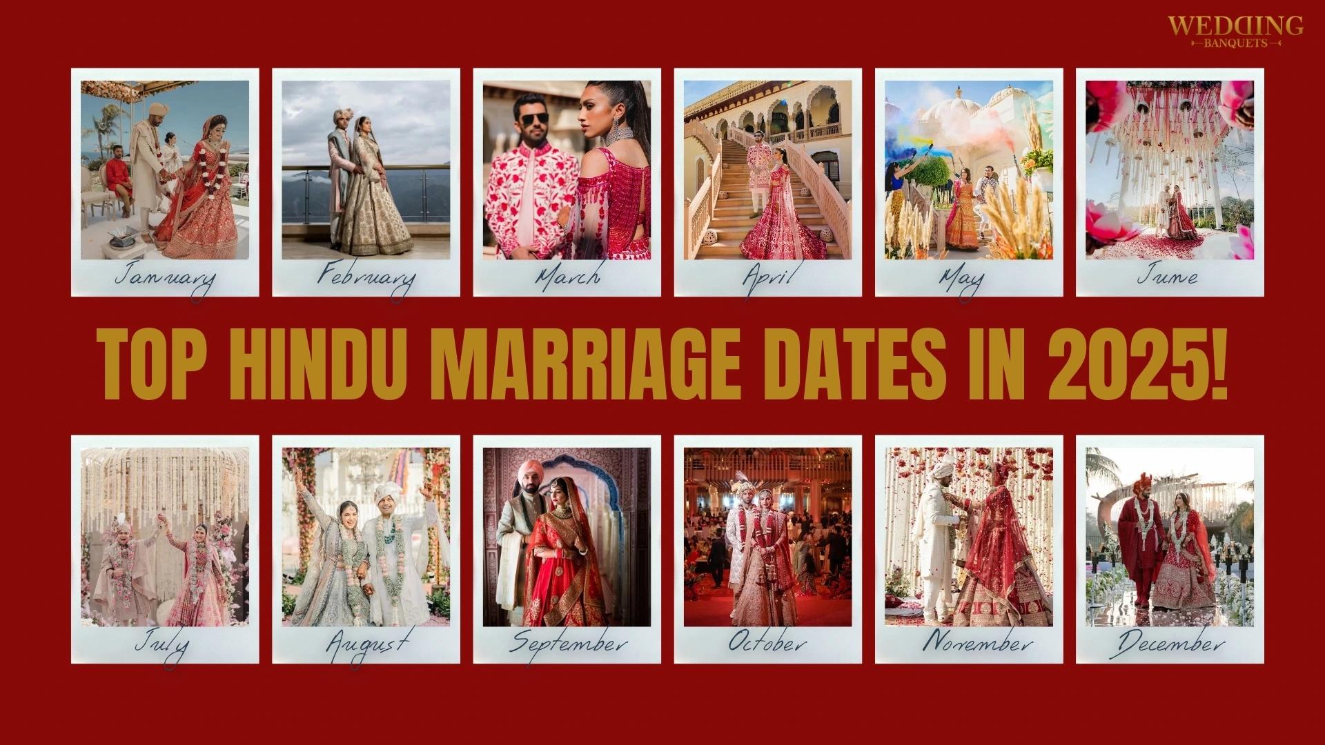 Marriage Dates in 2025