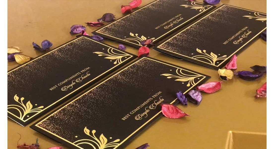 Srishti Khurana Invitations