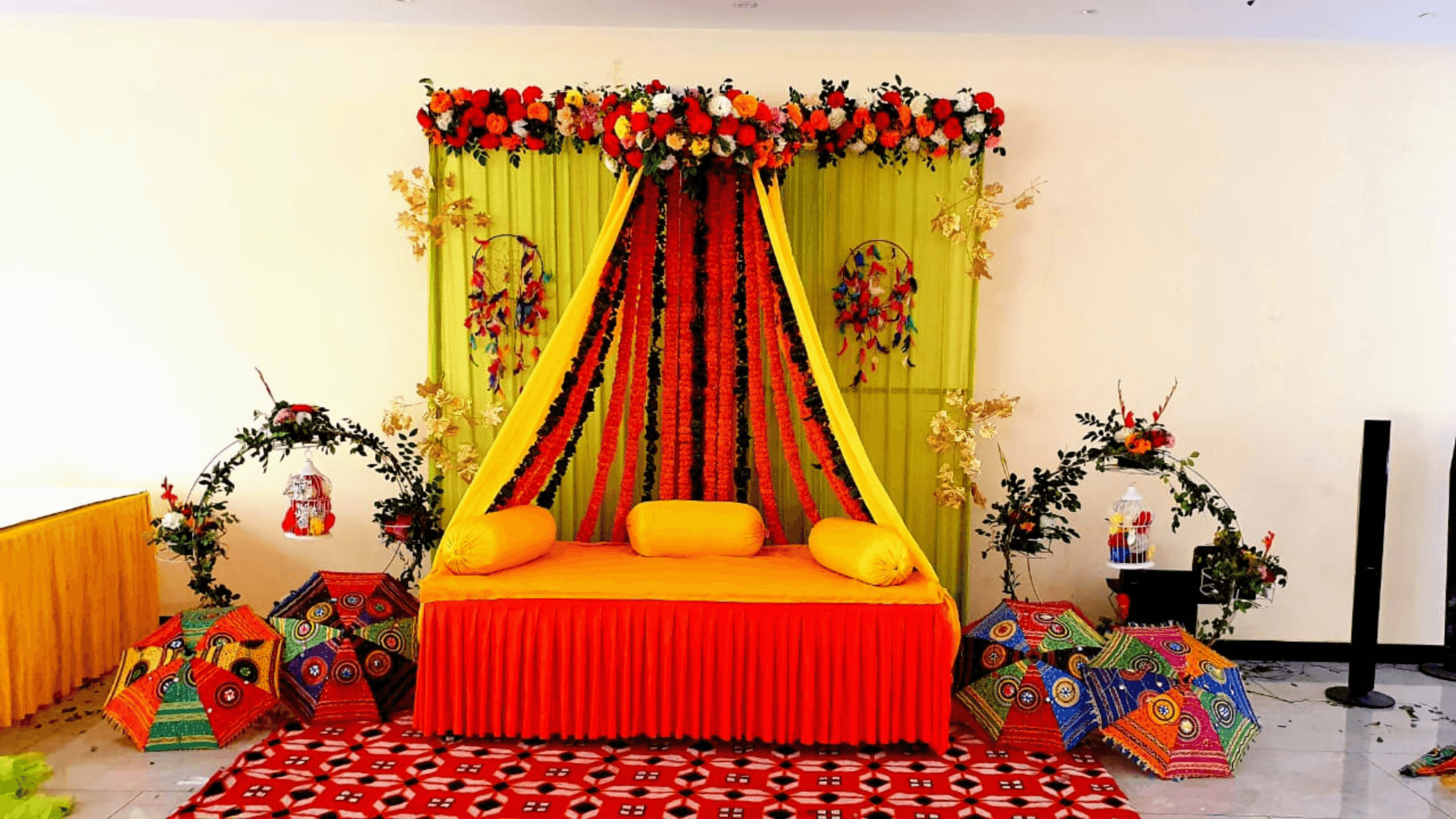 Haldi mehandi Decoration