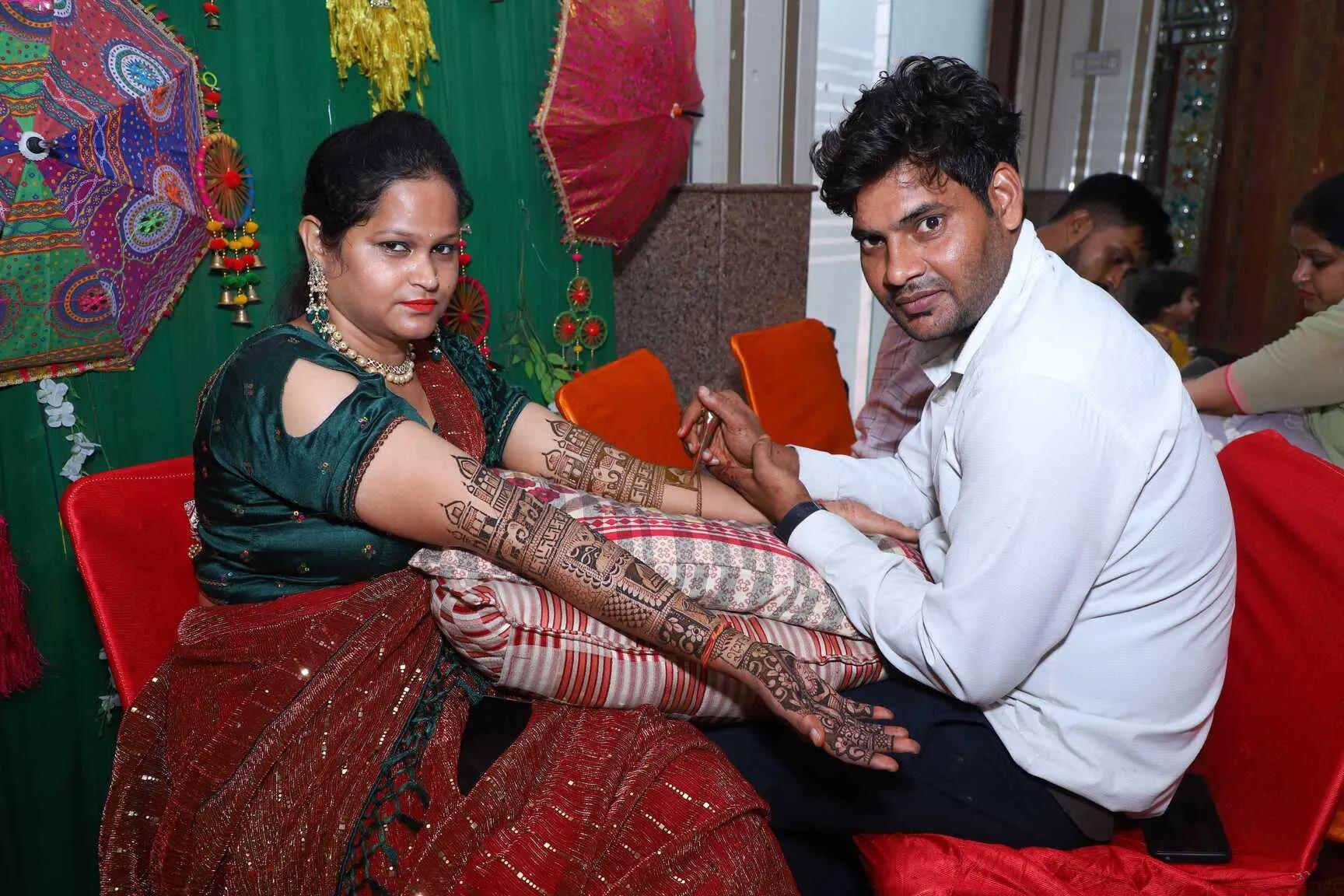 Deepak mehandi artist, New Industrial Town, Faridabad