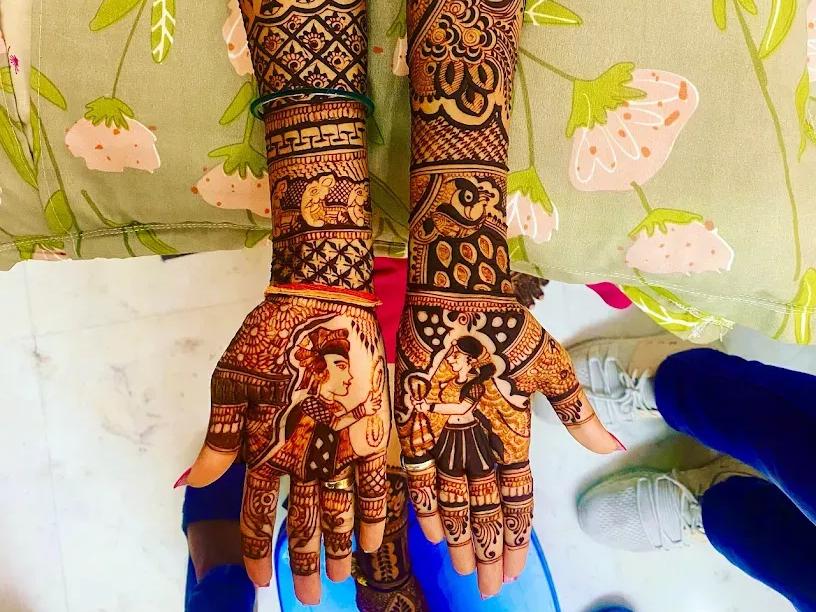Sahil mehndi artist