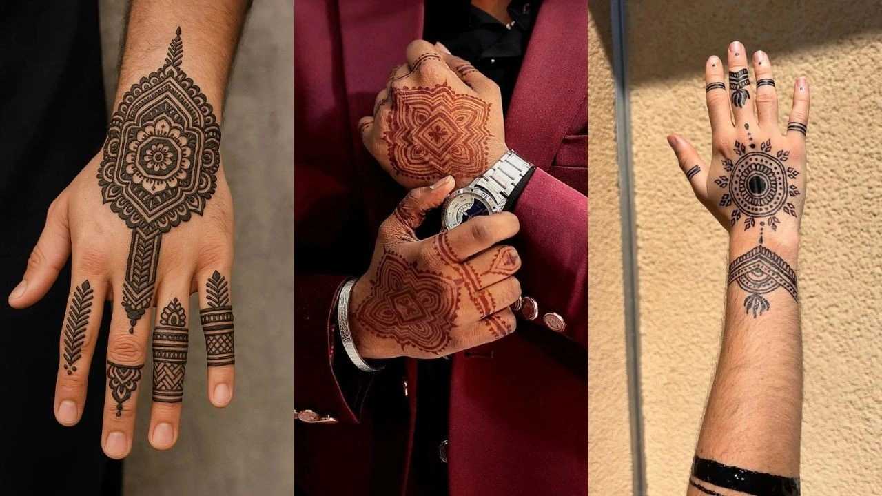 Groom Mehandi Design