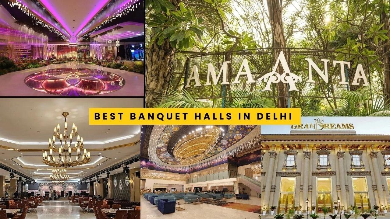 The Grand Vasant Kunj, The Tivoli Chhatarpur, Durbar Hall Taj Palace, Amaanta Farms Kapashera, A Dot By GNH Banquet, brookwood gardens, maidens hotel, seven seas hotel, The Vivann banquet, grandeur by Lavanya, L'Elegant Royal Banquet, Royal Imperial banquet hall, The vivara Hotel ghaziabad, The grandreams mayapuri, The ritz banquet in moti nagar, Le grand signature banquet Mayapuri, Radisson Blu Dwarka, Lavanya Dreams Banquet Udyog Nagar