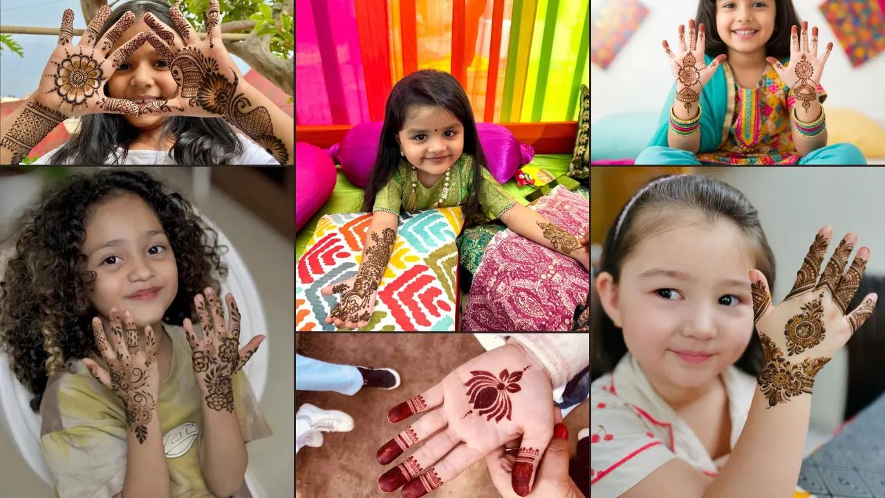 centre palm mehndi designs, finger mehndi designs, bracelet style mehndi designs, stylish backhand henna ideas, middle finger mehndi styles, front hand mehndi designs for kids, glitter mehndi designs for kids, sparkling henna designs for kids, coloured mehndi designs for kids, unique theme mehndi designs for kids, modern mehndi designs for kids, vein trail mehndi styles kids, pet inspired mehndi designs for kids, mythical character mehndi designs for kids, disney themed mehndi designs for kids, panda mehndi designs, animated gods mehndi designs for kids,traditional paisley mehendi styles, centre mandala mehndi designs for kids, classic arabic henna designs, jali mehndi designs for kids, creative shape mehndi designs, single finger mehndi designs for kids, bow mehndi designs for kids, kitty mehndi designs, fish mehndi designs, fruit motif mehndi designs, smiley mehndi designs for kids, floral mehndi designs for kids, heart mehndi designs, butterfly mehndi designs for kids, star and moon mehndi designs, animal mehndi designs for kids