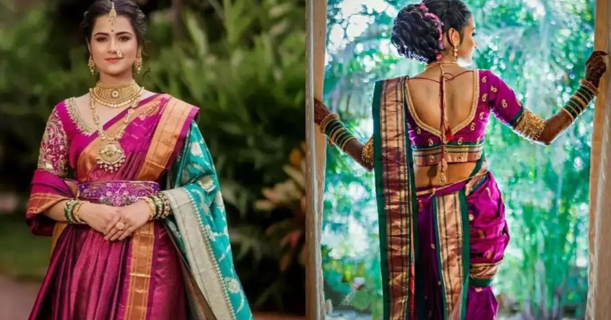 Trendy Nauvari Saree Styles for Maharashtrian Women in 2024